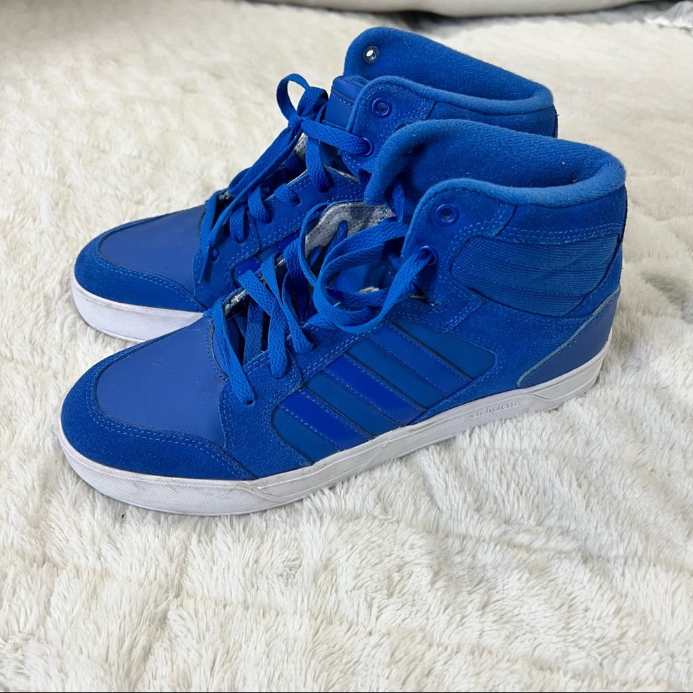 Adidas Ortholite Royal Blue High Tops - Never Worn